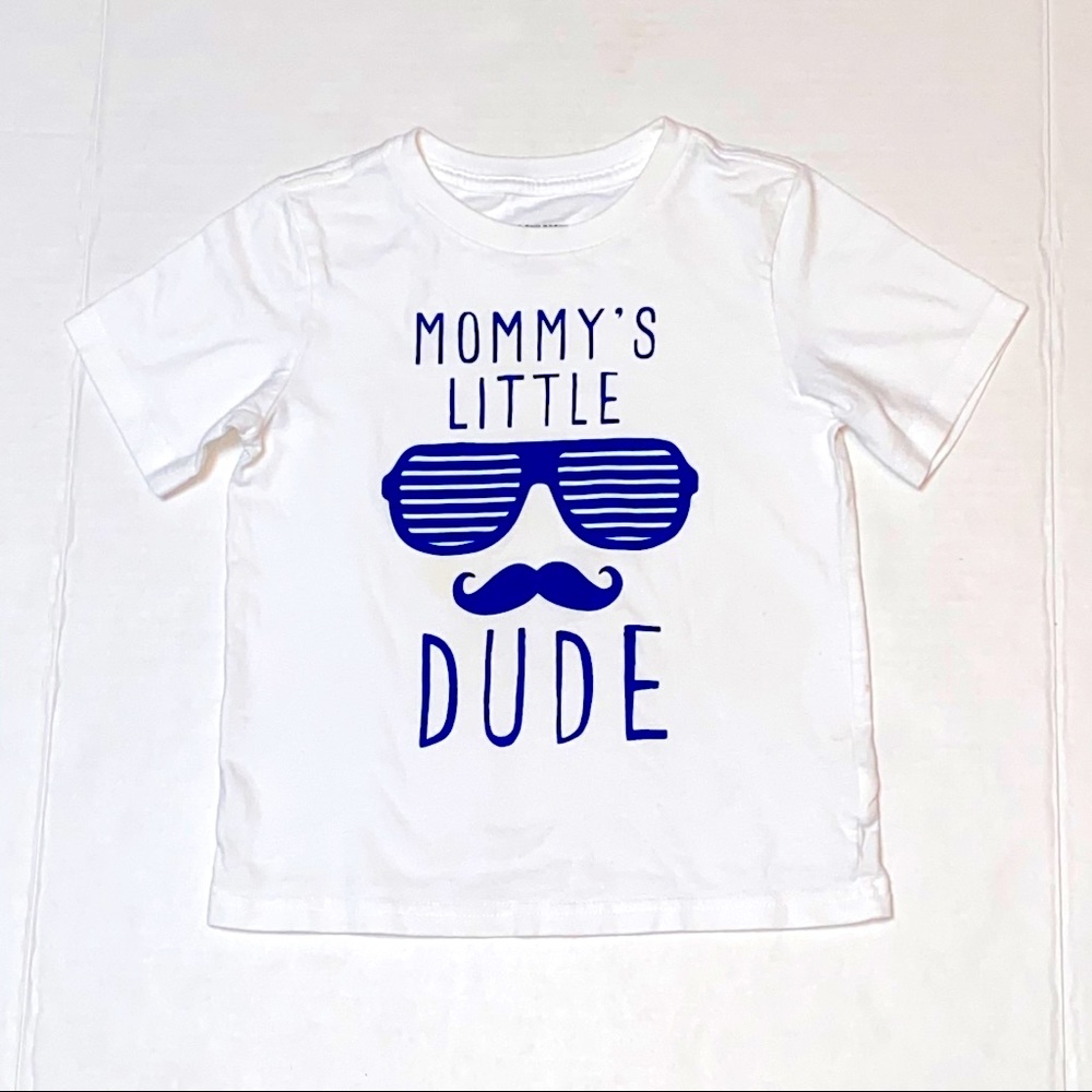 4/$20 Children's Place Mommy's Little Dude T-Shirt